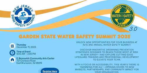 Garden State Water Safety Summit 3.0