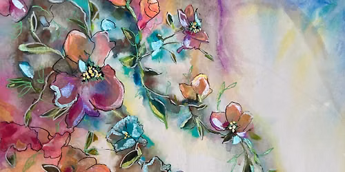 Shimmering Metallic Florals In Person Workshop