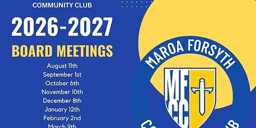 MFCC Board and Volunteer Meeting