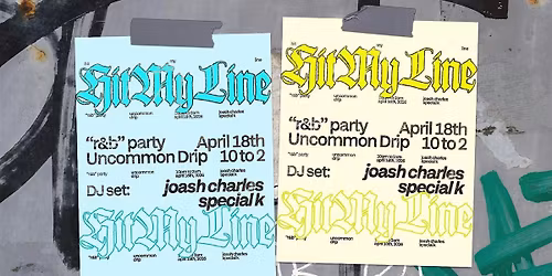 HIT MY LINE (w\/ Joash Charles & Special K)