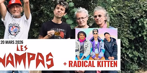 \ud83e\udd18 LES WAMPAS de retour aux Docks avec les Radical Kitten ! \ud83e\udd18
