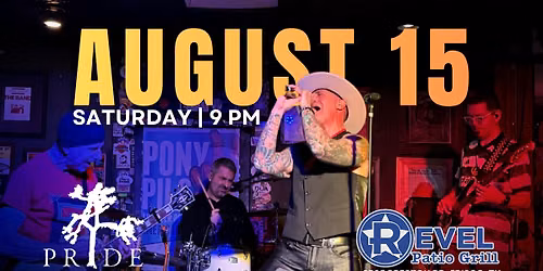 PRIDE IN THE NAME OF U2 live at Revel Patio Grill