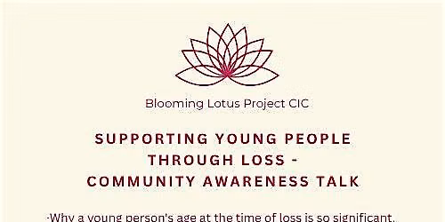 Supporting young people through loss - Community awareness talk