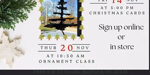 Santa's Work Shop Series: Ornaments