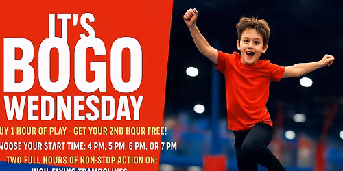 BOGO Wednesday at Planet Obstacle!