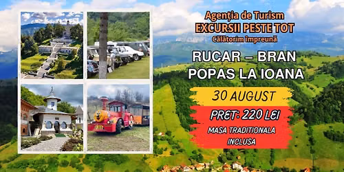 🌄🐑 RUCĂR – BRAN 🍽️ POPAS LA IOANA