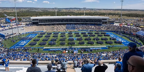 Parking Air Force Falcons at Wyoming Cowboys Wrestling