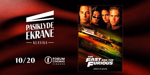 PASIKLYD\u0118 EKRANE kino klasika: Greiti ir \u012fsiut\u0119 (2001)