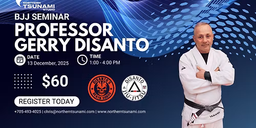 BJJ Seminar with Professor Gerry Disanto