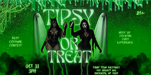Served Tipsy's Cocktail Class Party: Halloween Edition