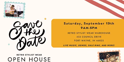 Retro Stylist Wear Open House