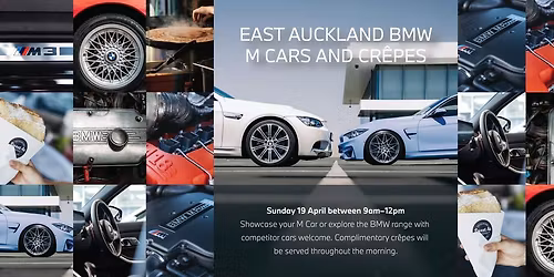 BMW M Cars and Crepes!