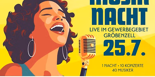 Musiknacht Gr\u00f6benzell * Live * HENRY CADDIE BAND
