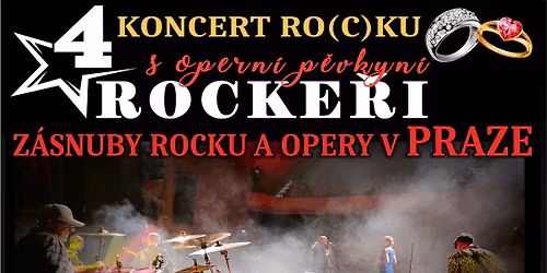 4 ROCKE\u0158I s opern\u00ed p\u011bvkyn\u00ed - KONCERT RO(C)KU