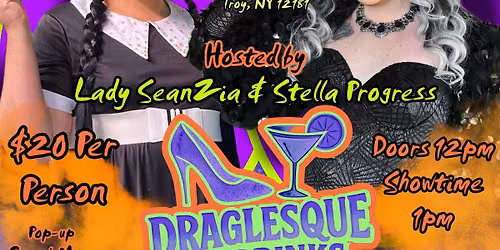DRAGLESQUE & DRINK: Burlesque & Drag Show Halloween Edition
