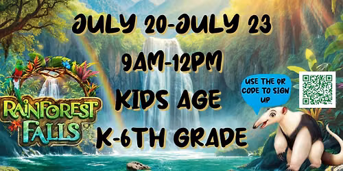 Vacation Bible School - Rainforest Falls