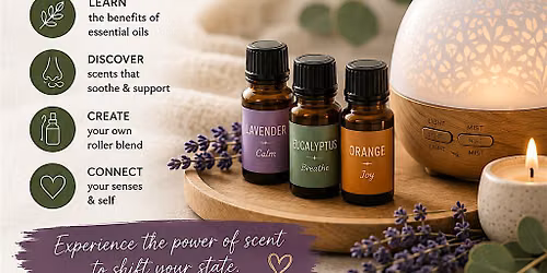 Aromatherapy- Grounding through the power of scent