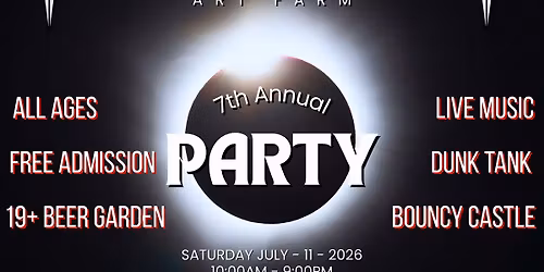 Stefano's Art Farm 7th Anniversary Party!!