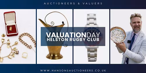 Helston Valuation Day: Gold, Silver, Jewellery, Watches & Antiques Valuation Day