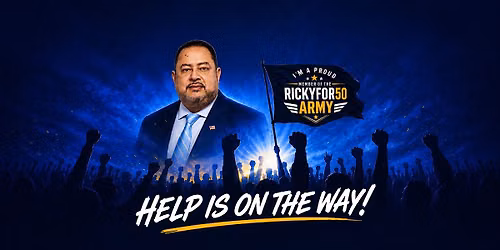 THE OFFICIAL RICKY FOR 50 CAMPAIGN LAUNCH PARTY!