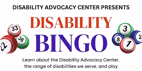 Disability BINGO