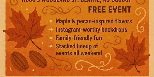 \ud83c\udf41Maple Pecan Magic Weekend\u2728