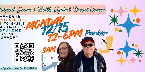 Support Joanie's Battle Against Breast Cancer at 7venth Sun - 12\/15\/25