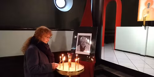 Spotkanie z Krystyn\u0105 Czerni o Katalogu Sztuki Sakralnej Jerzego Nowosielskiego i Jego biografii