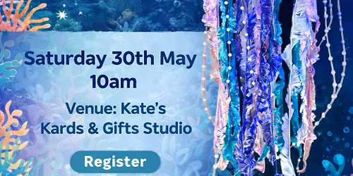 Ocean Vibes 3D Jellyfish W'Shop (Sat 30\/5\/26) - KIDS