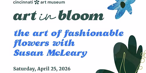 The Art of Fashionable Flowers Lecture with Susan McLeary - AIB 2026