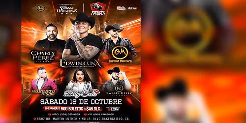 EDWIN LUNA LA TRAKALOSA DE MONTERREY, CHARLY PEREZ, GERMAN MONTERO & MAS