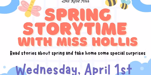 Spring Storytime with Miss Nancy