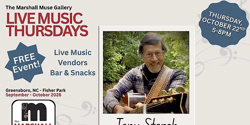Fall Music Series | Tony Storch at The Marshall Muse Gallery