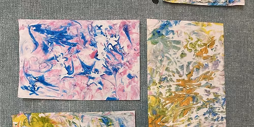 HIP Kinderworkshop: Papier marmeren