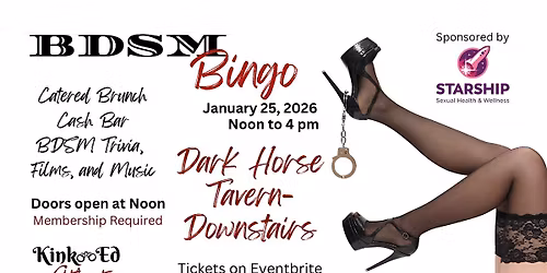 BDSM Bingo and Brunch!