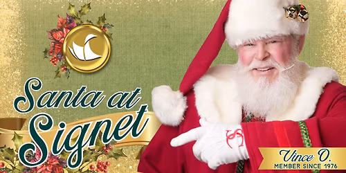Santa at Signet (Mayfield) | Dec. 18 | 3pm - 5pm 