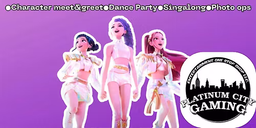 K-POP Demon Hunters Glow in the Dark Dance Party