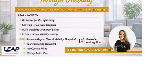 Building Trust Through Visibility: A Hands-On Marketing Workshop for B2B