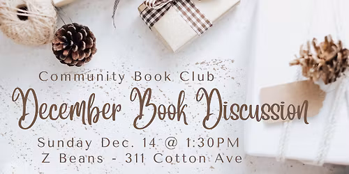 December Book Discussion 