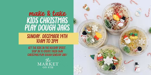 Christmas Play Dough Jars Make & Take