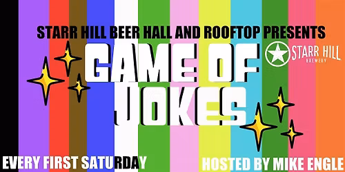 Game of Jokes, An Open Mic Comedy Competition at Starr Hill Beer Hall