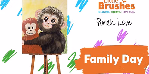 $30 Punch Love Family Day Painting