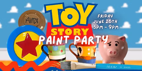 TOY STORY PAINT PARTY