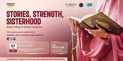 Stories, Strength, Sisterhood - Responding to Global Injustices
