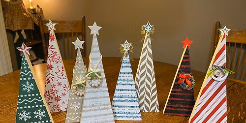 Christmas Tree Winter Craft Class