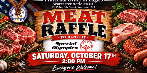Special Olympics Meat Raffle 
