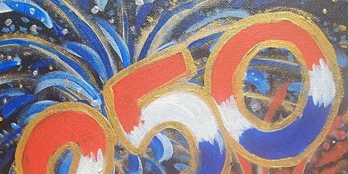Patriotic painting