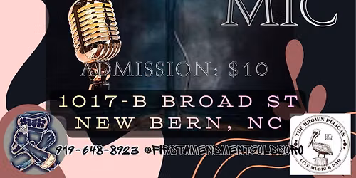 \ud83c\udfa4 OPEN MIC NIGHT \u2013 LIVE IN NEW BERN \ud83c\udfb6