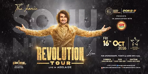 Sonu Nigam Live \u267e\ufe0fRevolution Tour 2026