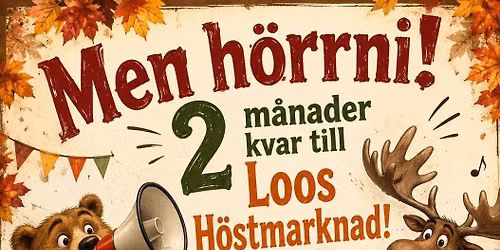 Loos H\u00f6stmarknad 2026